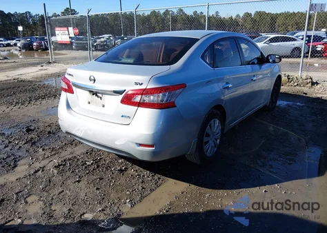 2013 Nissan Sentra Sv z USA, uszkodzony, nr VIN 1N4AB7AP6DN906574